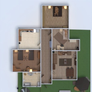 floorplans house kitchen household cafe 3d