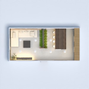 floorplans butas baldai dekoras svetainė apšvietimas 3d