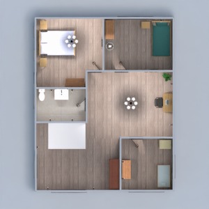planos casa cocina reforma comedor arquitectura 3d