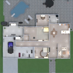 floorplans dom wystrój wnętrz na zewnątrz gospodarstwo domowe mieszkanie typu studio 3d