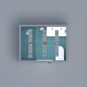 floorplans banheiro iluminação 3d