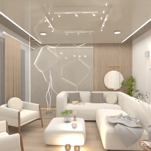 planos casa muebles salón iluminación arquitectura 3d
