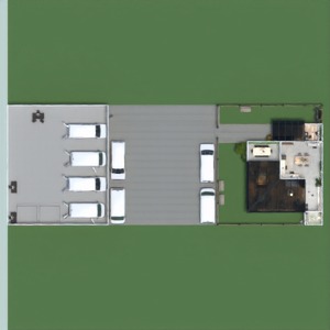 floorplans garage office architecture 3d