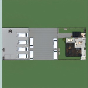 floorplans garaż biuro architektura 3d