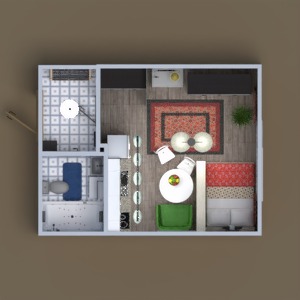 progetti appartamento monolocale 3d