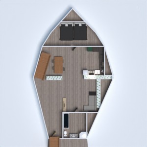 floorplans baldai vonia miegamasis svetainė virtuvė 3d