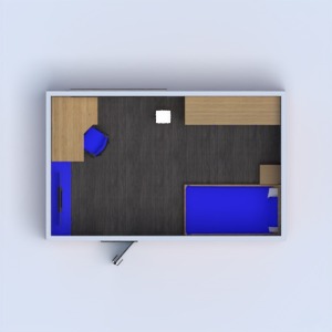 floorplans meubles décoration chambre d'enfant 3d