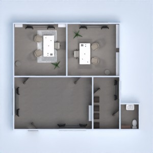 floorplans 单间公寓 3d