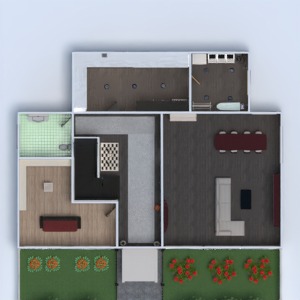 floorplans namas terasa baldai dekoras pasidaryk pats vonia miegamasis svetainė virtuvė vaikų kambarys namų apyvoka valgomasis аrchitektūra 3d
