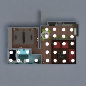 floorplans baldai dekoras svetainė virtuvė аrchitektūra studija prieškambaris 3d