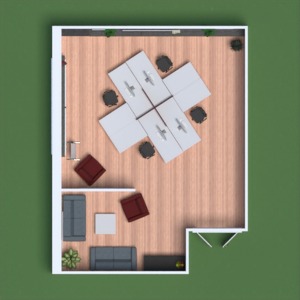planos muebles bricolaje despacho estudio 3d