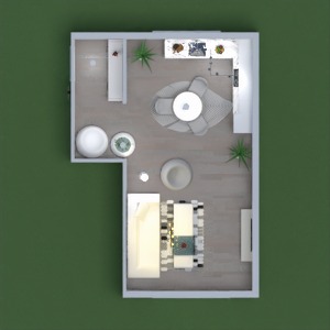 floorplans quarto cozinha 3d