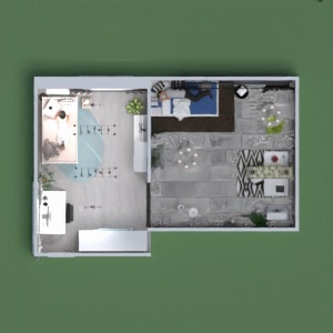 floorplans 公寓 独栋别墅 卧室 照明 结构 3d