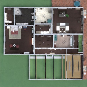 floorplans haus terrasse möbel dekor badezimmer schlafzimmer wohnzimmer küche kinderzimmer landschaft haushalt esszimmer eingang 3d