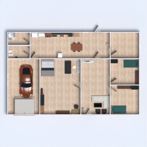 floorplans house terrace decor 3d