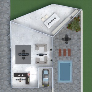 floorplans 公寓 独栋别墅 家具 装饰 户外 3d