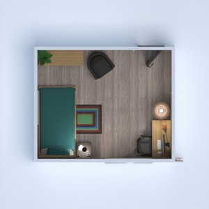 floorplans meubles chambre à coucher chambre d'enfant bureau 3d