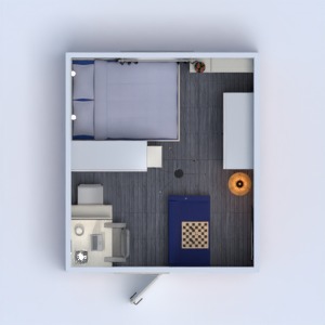 planos decoración dormitorio iluminación hogar trastero 3d