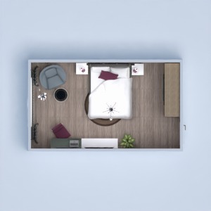 floorplans chambre à coucher 3d