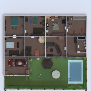 floorplans maison salle de bains chambre à coucher garage cuisine bureau eclairage paysage maison salle à manger entrée 3d