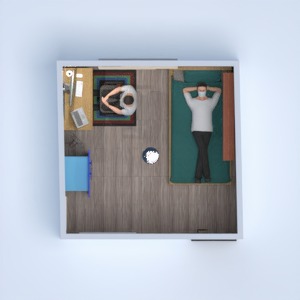 floorplans apartment bedroom studio 3d