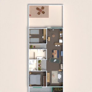 floorplans casa paisagismo 3d