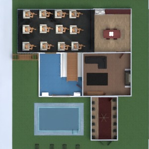 floorplans casa mobílias decoração paisagismo utensílios domésticos 3d