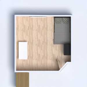 floorplans baldai miegamasis 3d