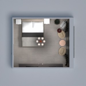 floorplans mobílias decoração quarto iluminação utensílios domésticos 3d