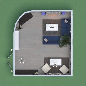 floorplans pokój dzienny oświetlenie mieszkanie typu studio 3d