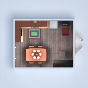 floorplans cuisine salle à manger 3d