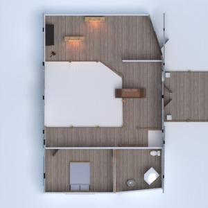 floorplans maison meubles garage cuisine extérieur 3d