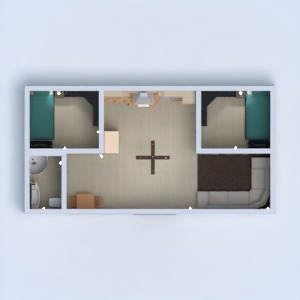 floorplans appartement meubles 3d
