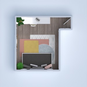 planos apartamento muebles decoración bricolaje dormitorio estudio 3d