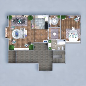 floorplans 公寓 独栋别墅 家具 装饰 diy 浴室 卧室 客厅 厨房 照明 改造 家电 结构 储物室 3d