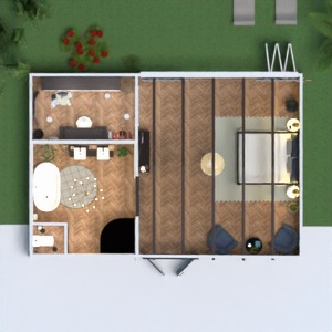 floorplans namas baldai dekoras vonia miegamasis 3d