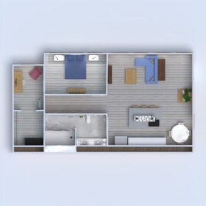 planos apartamento muebles decoración bricolaje cuarto de baño 3d