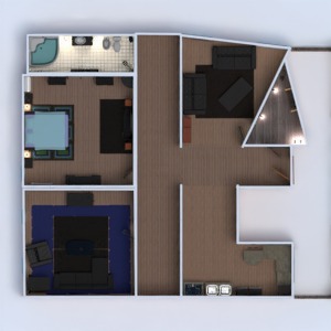 floorplans wohnung haus dekor badezimmer schlafzimmer wohnzimmer küche 3d