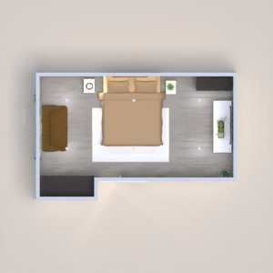 planos apartamento casa muebles decoración dormitorio 3d