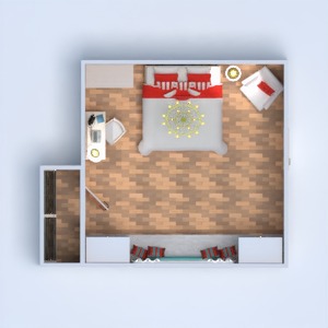 floorplans décoration diy chambre à coucher salon eclairage espace de rangement 3d