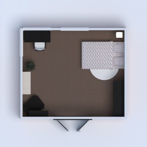 floorplans decoração quarto escritório 3d