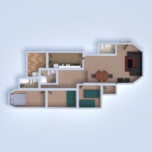 floorplans appartement eclairage 3d