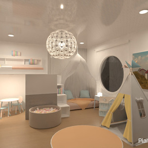 floorplans namas baldai dekoras miegamasis vaikų kambarys 3d