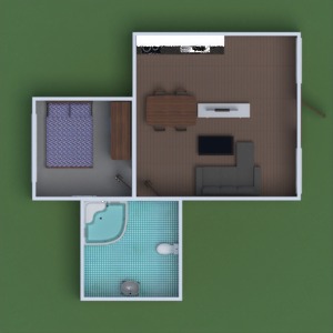 floorplans mieszkanie dom meble wystrój wnętrz łazienka sypialnia pokój dzienny kuchnia na zewnątrz gospodarstwo domowe architektura 3d