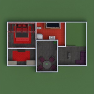 floorplans apartment house terrace furniture decor bathroom bedroom living room kitchen outdoor 3d