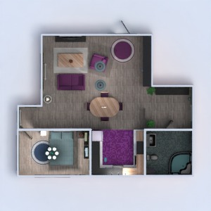 floorplans apartamento casa mobílias decoração faça você mesmo banheiro quarto quarto cozinha iluminação arquitetura estúdio patamar 3d