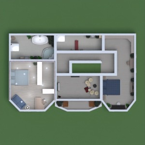 planos casa bricolaje dormitorio reforma 3d