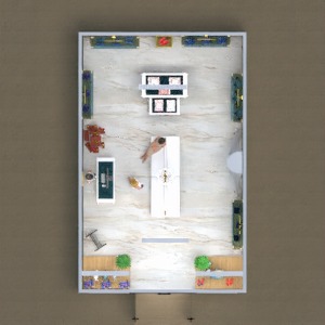 floorplans 家具 装饰 储物室 3d
