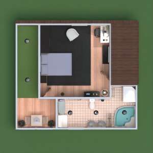 floorplans 公寓 露台 客厅 户外 办公室 照明 家电 餐厅 玄关 3d