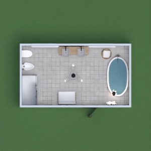 планировки ванная 3d